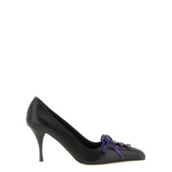 Lace-up pumps