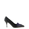 Lace-up pumps