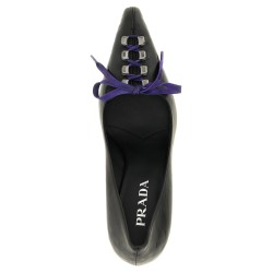 Lace-up pumps