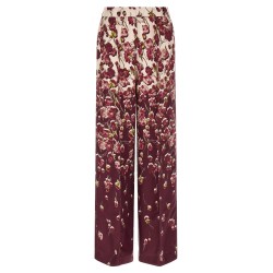 Palazzo pants with piping