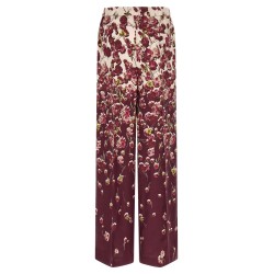 Palazzo pants with piping