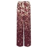 Palazzo pants with piping