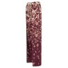 Palazzo pants with piping