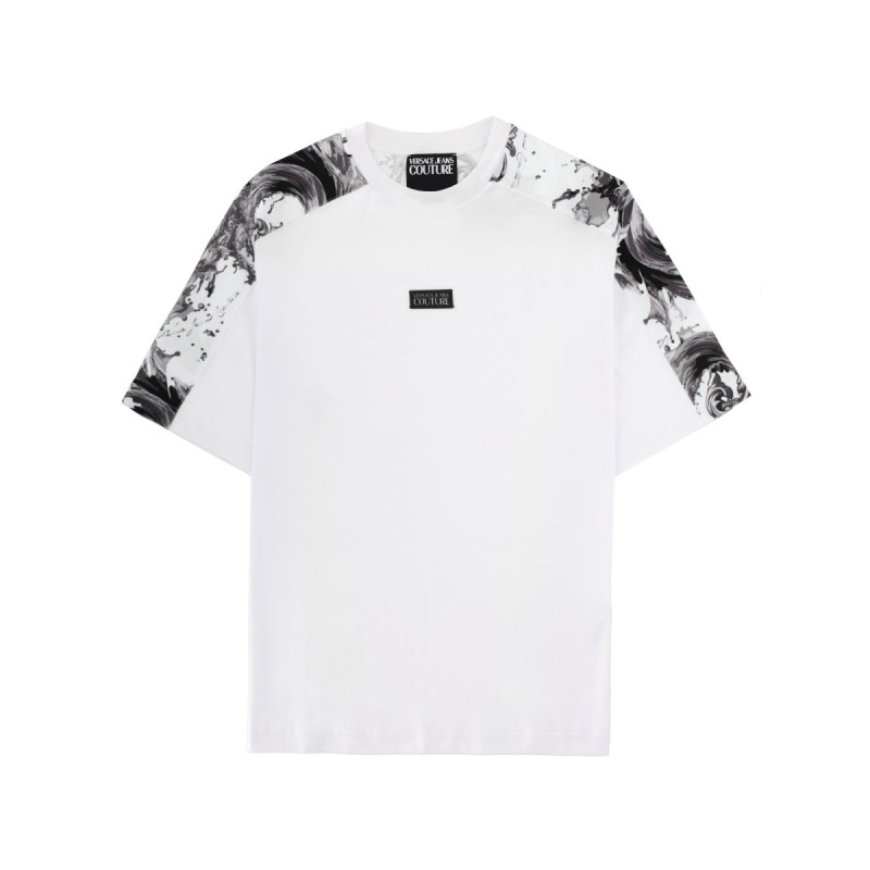 T-SHIRT CON PLACCA LOGO