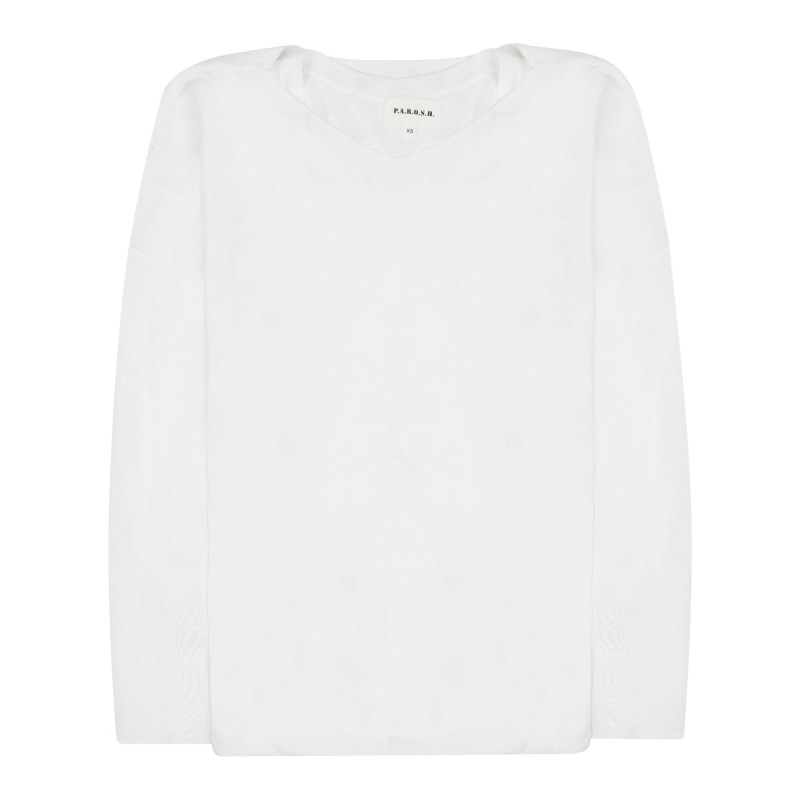 MAGLIA IN MISTO LINO
