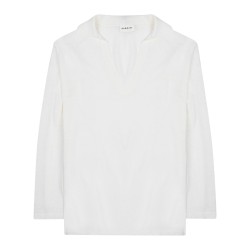 BLUSA IN MISTO LINO