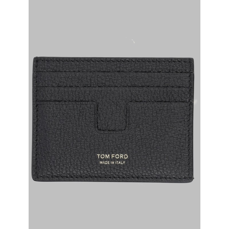 PORTACARTE "T LINE" IN PELLE