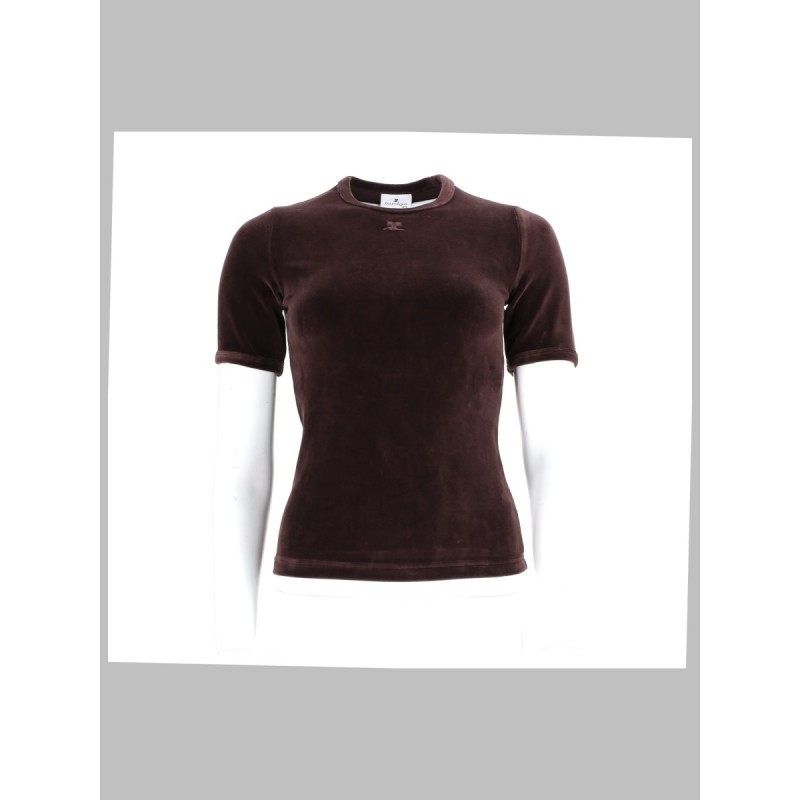 T-SHIRT IN VELLUTO