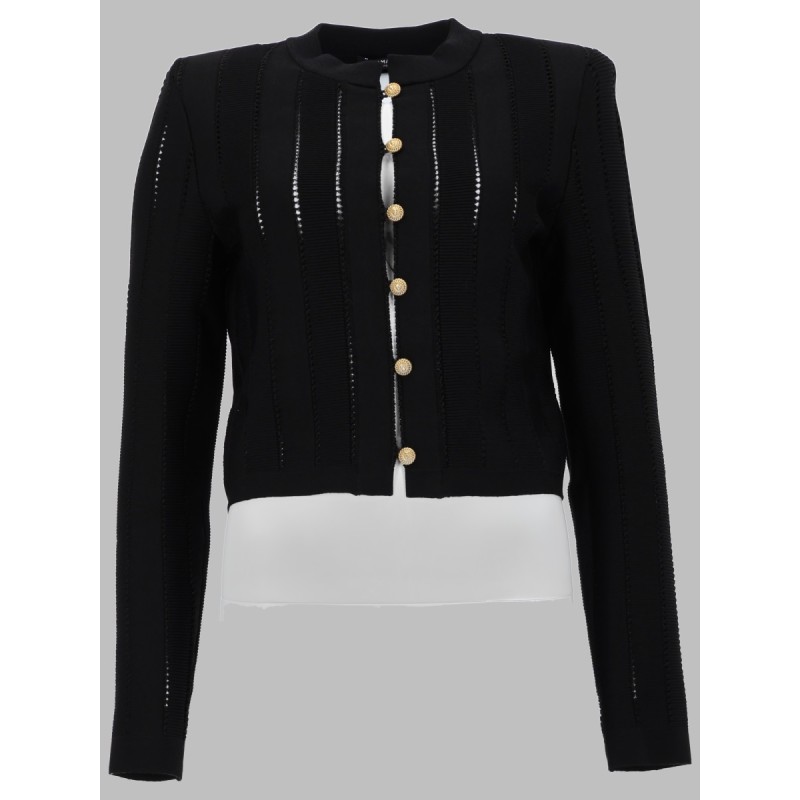 CARDIGAN CORTO IN MAGLIA
