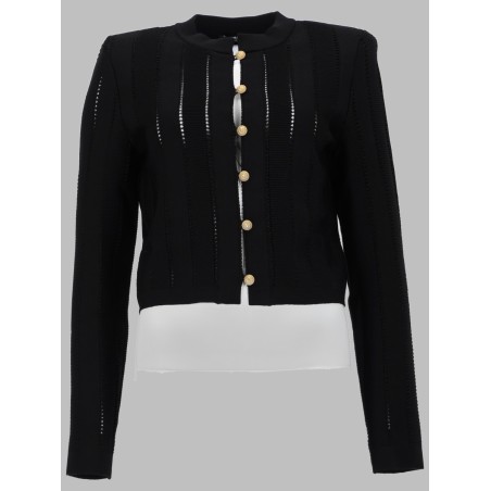 CARDIGAN CORTO IN MAGLIA