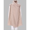 GILET CON SCIARPA IN LANA