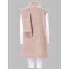 GILET CON SCIARPA IN LANA