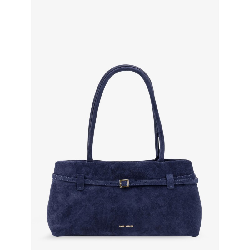 Le Cambon East West suede shoulder bag