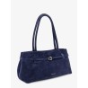 Le Cambon East West suede shoulder bag
