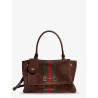 Paparazzo suede handbag with iconic Web Detail on the front