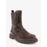 Suede boots with Monili details