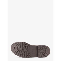 Suede boots with Monili details