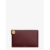 Duo leather clutch bag
