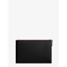 Duo leather clutch bag