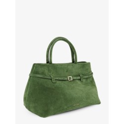 Le Cambon 35 suede handbag
