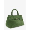 Le Cambon 35 suede handbag