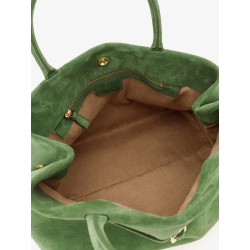 Le Cambon 35 suede handbag