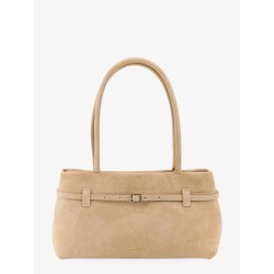 Le Cambon East West suede shoulder bag