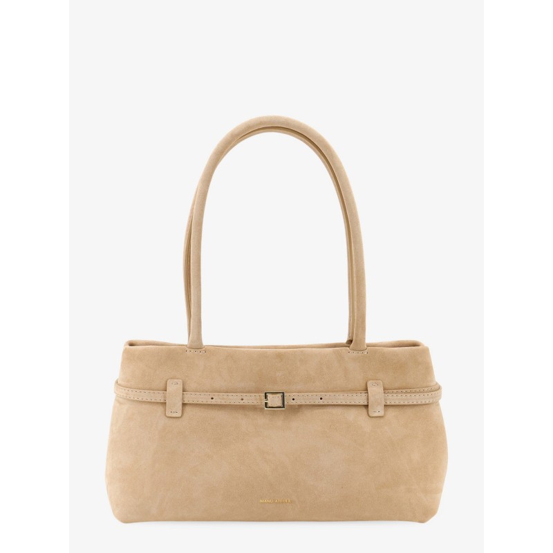 Le Cambon East West suede shoulder bag