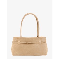 Le Cambon East West suede shoulder bag