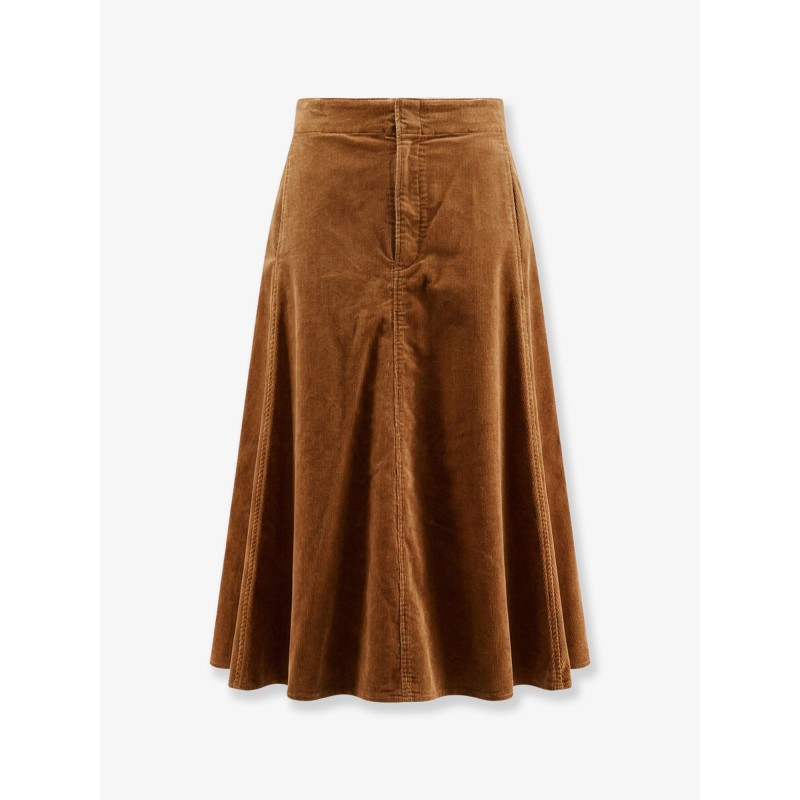 A-Line corduroy skirt