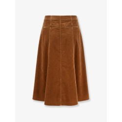 A-Line corduroy skirt