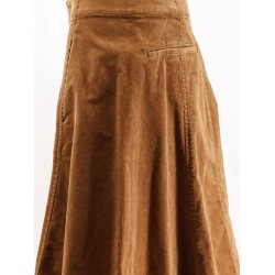 A-Line corduroy skirt