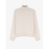 Cashmere turtleneck with Monili detail on the back