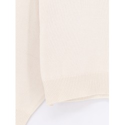 Cashmere turtleneck with Monili detail on the back