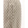 Gucci Primavera silk trousers with GG print