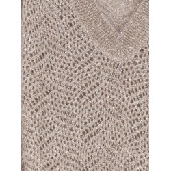 Mohair blend sweater with Dazzling pattern