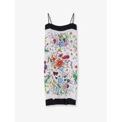 Gucci Primavera dress with Gucci Flora print