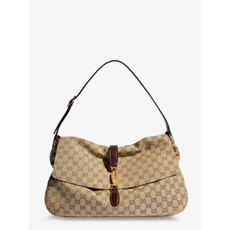 Jackie Flap GG canvas shouder bag