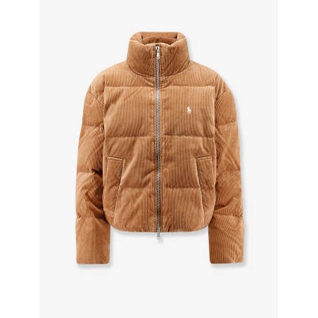 Corduroy down jacket