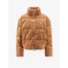 Corduroy down jacket