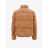 Corduroy down jacket