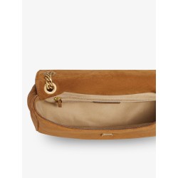 Charlie suede shoulder bag
