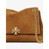 Charlie suede shoulder bag