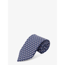 Silk tie with Owl print