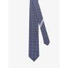 Silk tie with Owl print