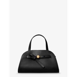 Romy Small Leather Satchel Bag with shoulder strap