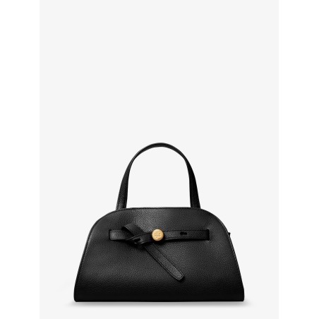Romy Small Leather Satchel Bag with shoulder strap