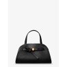 Romy Small Leather Satchel Bag with shoulder strap