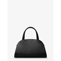 Romy Small Leather Satchel Bag with shoulder strap