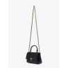 Charlie Quilted Mini Top Handle Chain Wallet crossbody bag